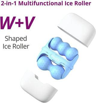 Travel Ice Roller for Face - Ice Face Roller Skin Care Tools Set - Dr.Pen Authorized Distributor - Microneedling Pen