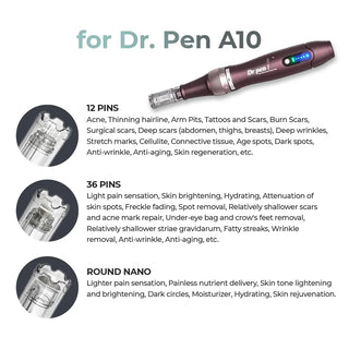 Dr. Pen A10 Cartridges - Dr.Pen Authorized Distributor - Microneedling Pen