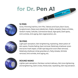 Dr. Pen A1 Cartridges - Dr.Pen Authorized Distributor - Microneedling Pen