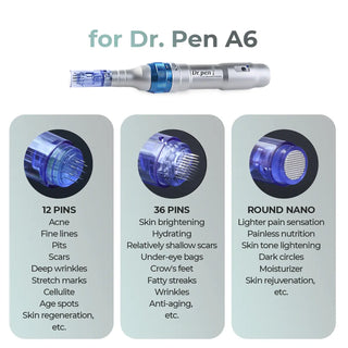 Dr. Pen A6 Cartridges  - Dr.Pen Authorized Distributor - Microneedling Pen