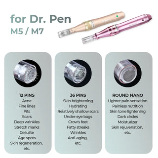 Dr. Pen M5 / M7 Cartridges - Dr.Pen Authorized Distributor - Microneedling Pen