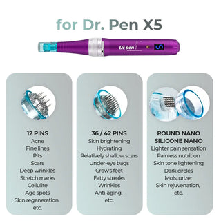 Dr. Pen X5 Cartridges - Dr.Pen Authorized Distributor - Microneedling Pen